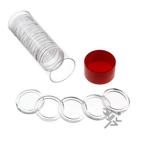 Quarter coin holder red - us,
