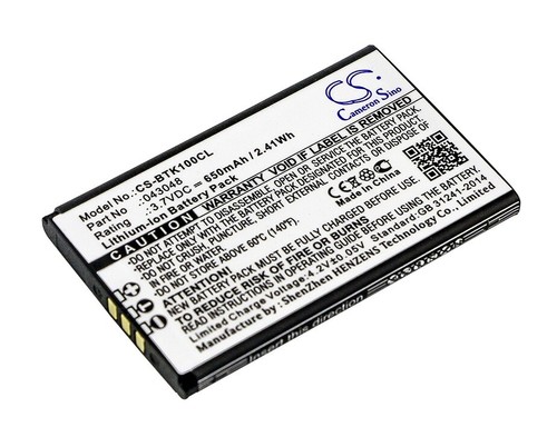 Battery ion 7v - 3.7v, 650mah