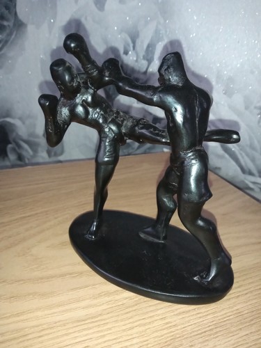 Hand carved kickboxing - carved, muay