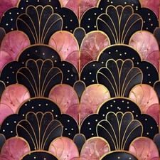 20x Pink Baroque Art Deco Peel