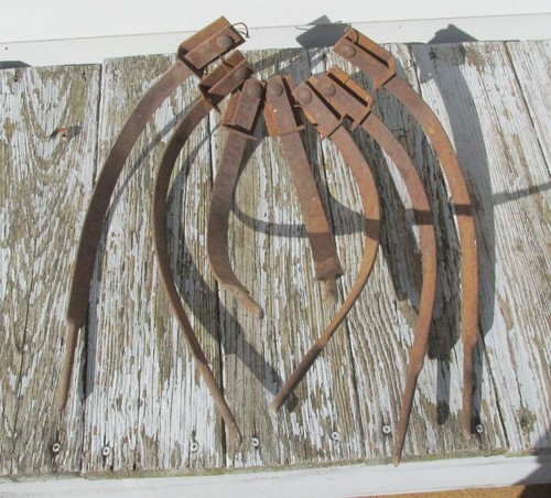 Vintage farm field - tiller, plow