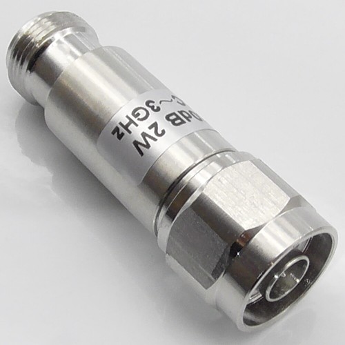 Coaxial attenuator watt - watt, n