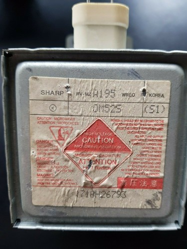 Sharp microwave magnetron - microwave, rv