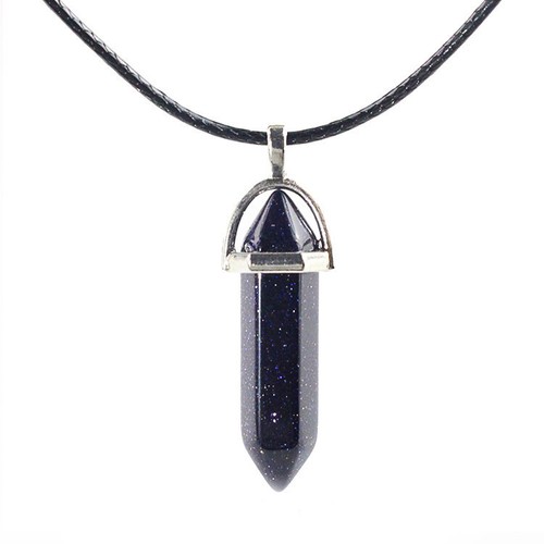Necklace quartz chakra crystal - necklace,