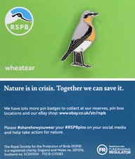 RSPB Pin Badge New Brand NIIC