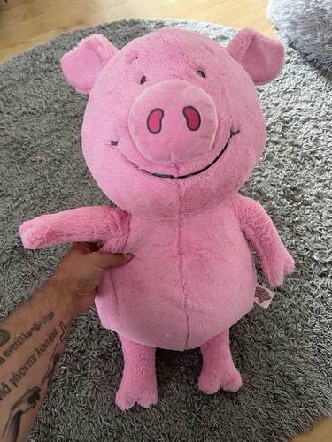 Large percy pig plush teddy - large,