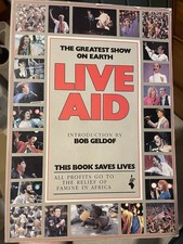 Live Aid the Greatest Show On Earth (1985) Souvenir Softback Book