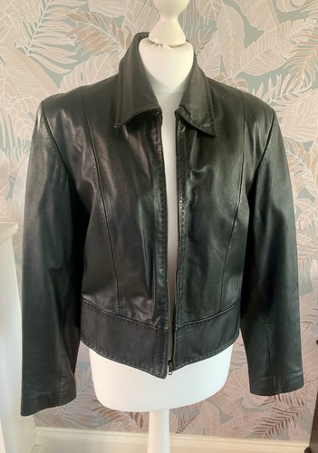 Lakeland black leather jacket - black,