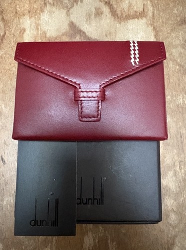 Dunhill red leather - red,