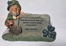 Declan's Finnians Barney Stone Leprechaun Message Plaque