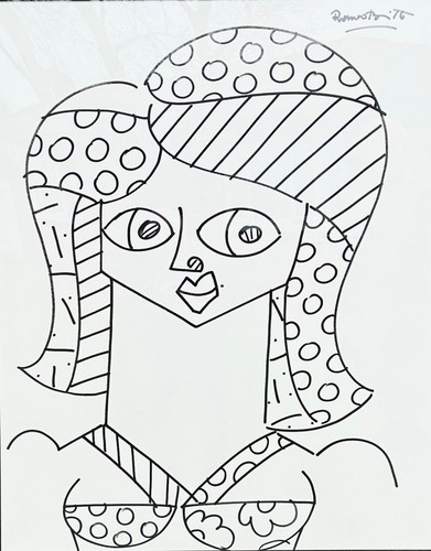 Romero britto marker - britto,