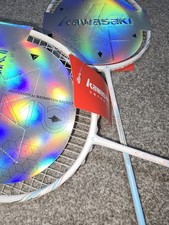 Kawasaki Badminton Racket Passion P25 with Case and Cover New Unused Condition