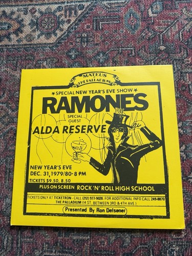 Ramones rsd live - 1979, vinyl