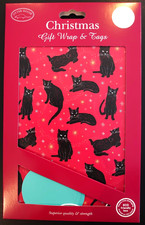 Christmas Wrap & Tags - Black