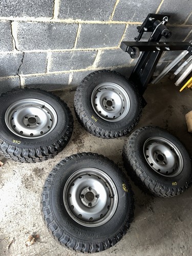 Mud tyres and wheels - mud,