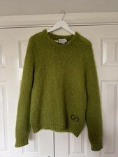 Gucci Green Mohair Jumper GG