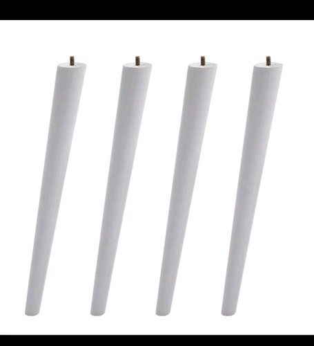 4pcs oak white wood furniture - white,