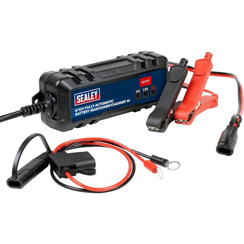 Sealey 12v automatic battery - sealey, 6/12v