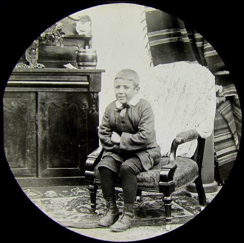 Glass magic lantern - glass,