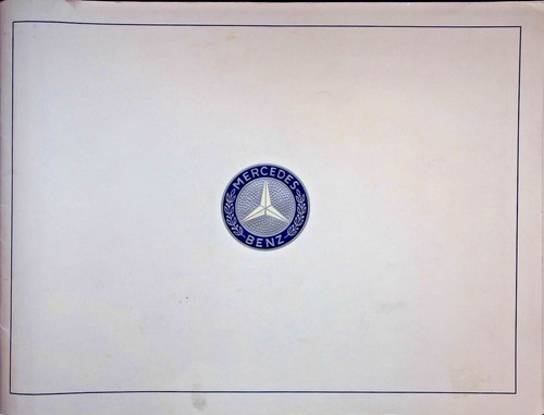 Mercedes benz brochure - brochure, package