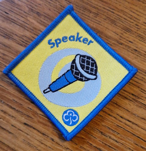 Girlguiding old speaker - old,
