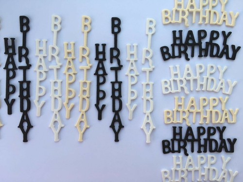 Die cuts happy birthday - die-cuts,