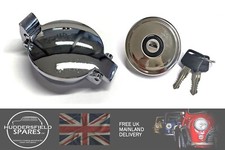 Chrome aston fuel petrol cap - chrome, fuel/petrol