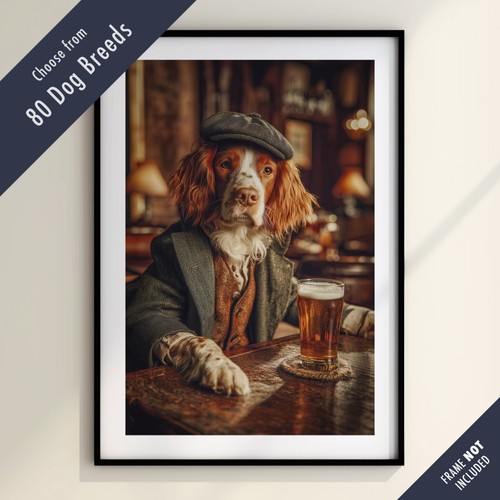 Funny dog drinking - dog,