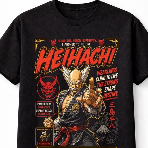 Heihachi tekken gaming - heihachi,