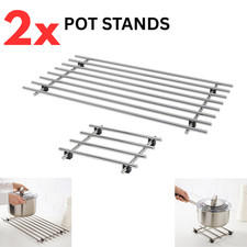 Stainless steel pot stand - steel,