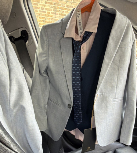 Next boys grey - blazer,, navy