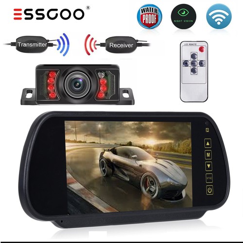 Mirror monitor wireless - 7",