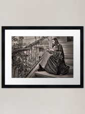 Aurora playing the Celtic Harp