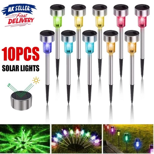 Pack solar stake lights - 10,