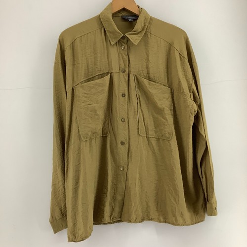 Primark khaki oversized shirt - primark,