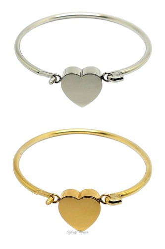 Cuff heart cremation urn - cremation,