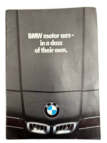1981 bmw motor cars class - 1981, in