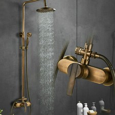 Antique Brass Shower Faucet