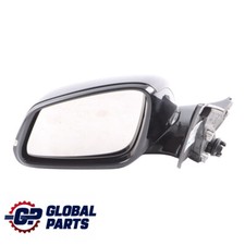 BMW F20 Wing Mirror Heated Door Left N/S 5 Pins Shadow Line Black Sapphire - 475