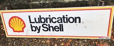 shell advertising Metal sign 175x50x3cms