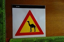 Old Sticker 80/90s (f Vintage) Motorhome, Caravan? Camel Camel Llama