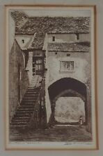 Original Signed Etching by