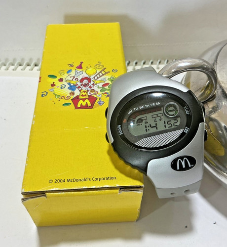 Mcdonalds 2004 watch plastic - mcdonalds,