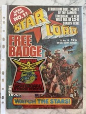 STAR LORD BRITISH WEEKLY COMIC No.1 13 May 1978 VFN- no badge but page intact