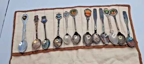 Collectors spoons mix lot - 12,