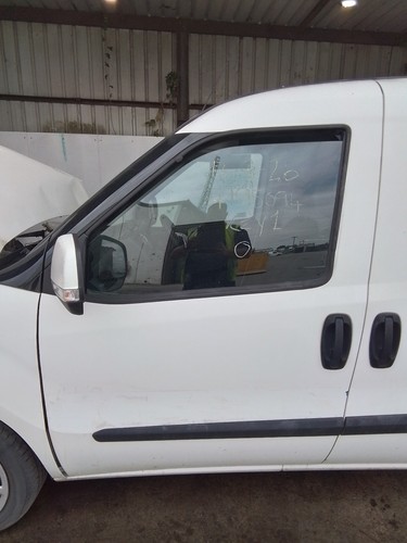 Front door left white - left, fiat