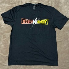 Busted vs McFly, Black Tour T-shirt, Brand New, Size Large, Dated