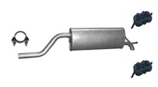 VAUXHALL CORSA D HATCHBACK 1.0 60/65HP 2006- Exhaust Rear Silencer+