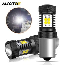 2/4X BA15S 1156 LED Reverse