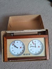 RUHLA  GARDE Vintage Championship-Quality Analogue Chess Clock from mid-late 60s